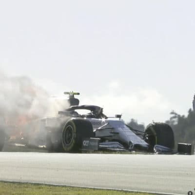 Pierre Gasly Credit: F1 TV