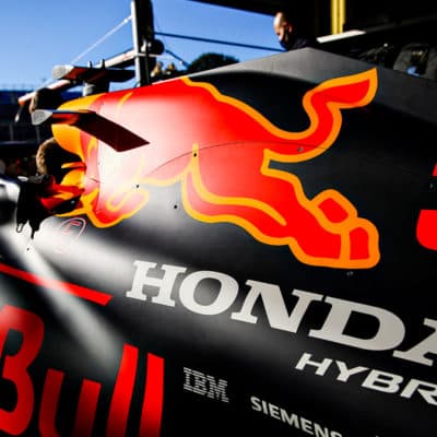 Red Bull und Noch-Motorpartner Honda arbeiten ab heute also parallel. Credit: Red Bull Content Pool