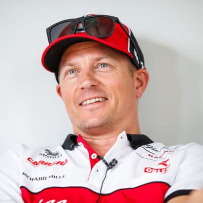 Kimi Räikkönen. Credit: Alfa