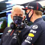 Helmut Marko mit Max Verstappen. Photo by Getty Images/Getty Images