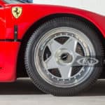 Gerhard Berger und seinen Ferrari F40 Credit: RM Sotheby´s