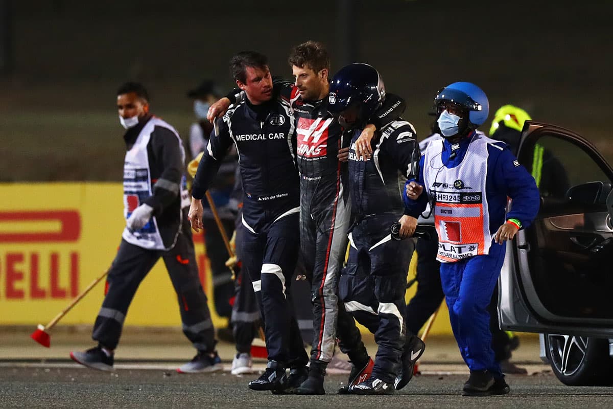 The History of Formula 1 Safety FIA has examined Grosjean crash