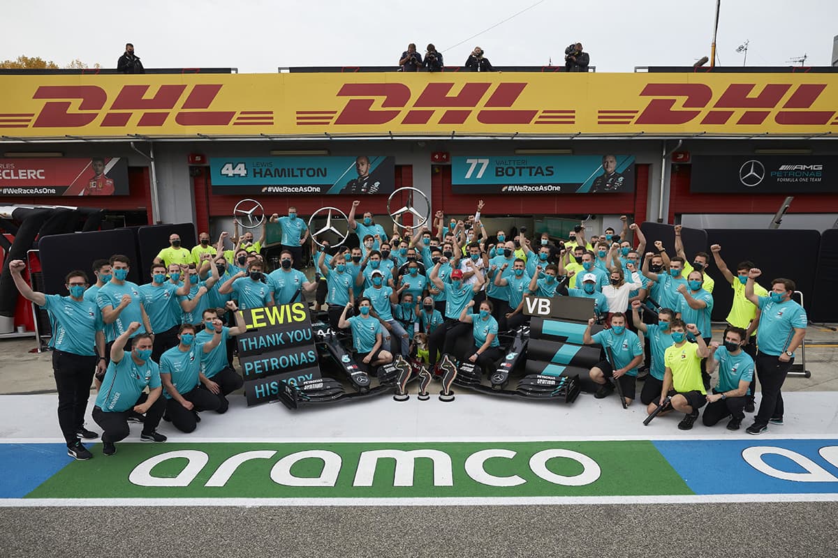 Mercedes AMG F1 Team Credit: S. Etherington/Mercedes