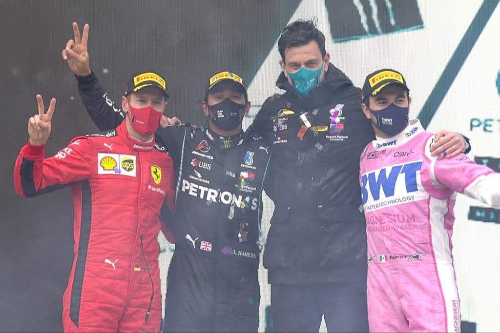 Vettel endlich wieder auf dem Podest Türkei Grand Prix 2020