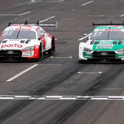 René Rast und Nico Müller Credit: Audi