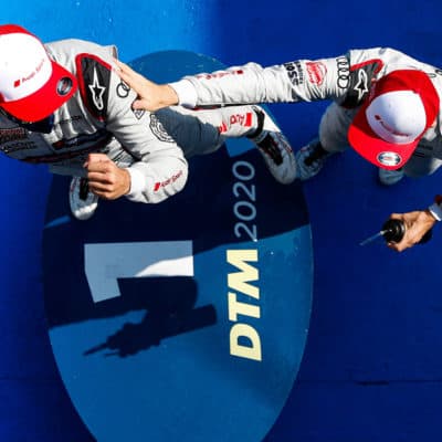 Nico Müller und René Rast Credit: Audi