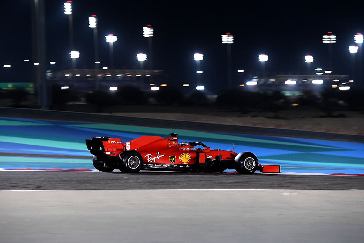 Sebastian Vettel Credit: Ferrari
