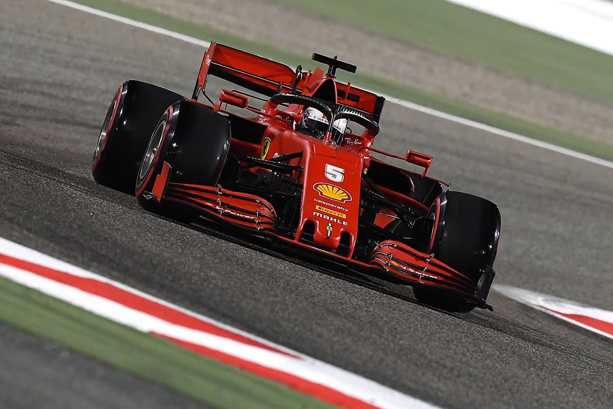 Sebastian Vettel Credit: Ferrari
