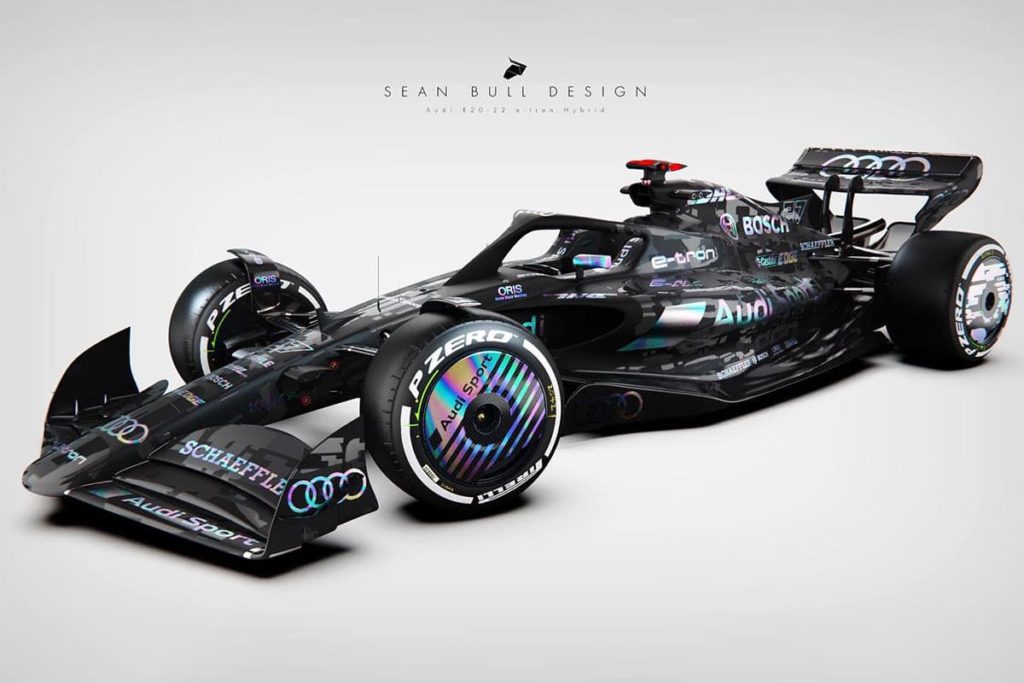 Audi-F1-Concept. Credit: Sean Bull Design