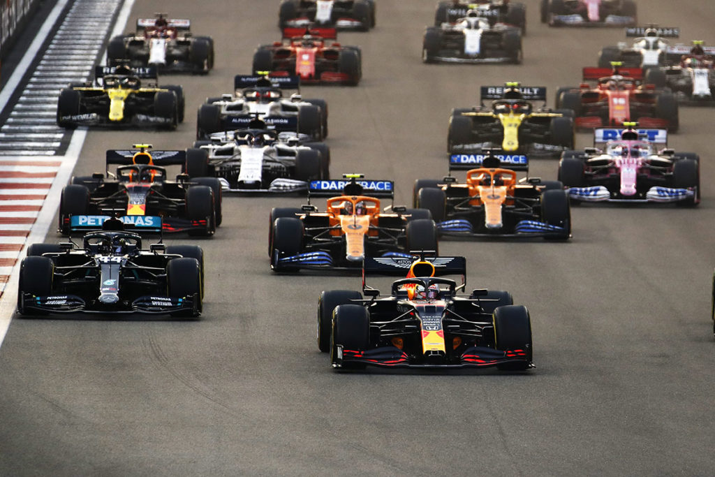 Formel-1-Start. Credit: Red Bull Content Pool