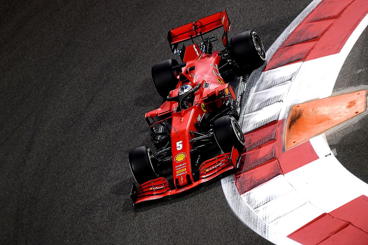 Sebastian Vettel Credit: Ferrari