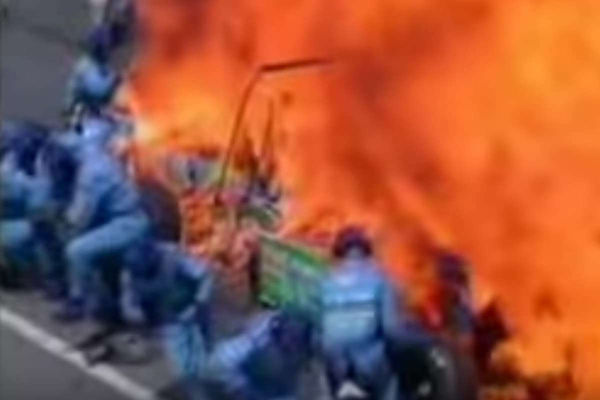 Jos Verstappens Unfall 1994 Credit: Youtube