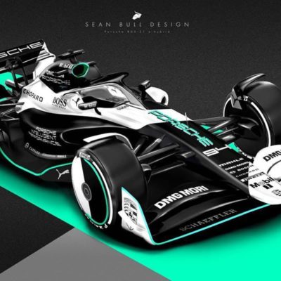 Porsche-F1-Concept. Credit: Sean Bull Design