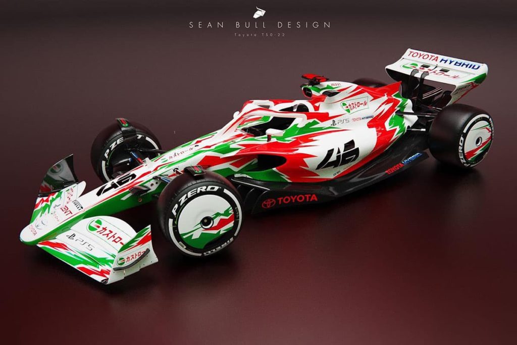 Toyota-F1-Concept. Credit: Sean Bull Design