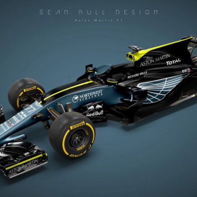 Aston Martin F1 2020 Design. Credit: Sean Bull Design