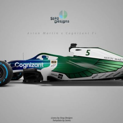 Aston Martin F1 2020 Design. Credit: Stag Designs