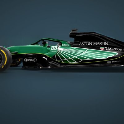 Aston Martin F1 2020 Design. Credit: Sean Bull Design