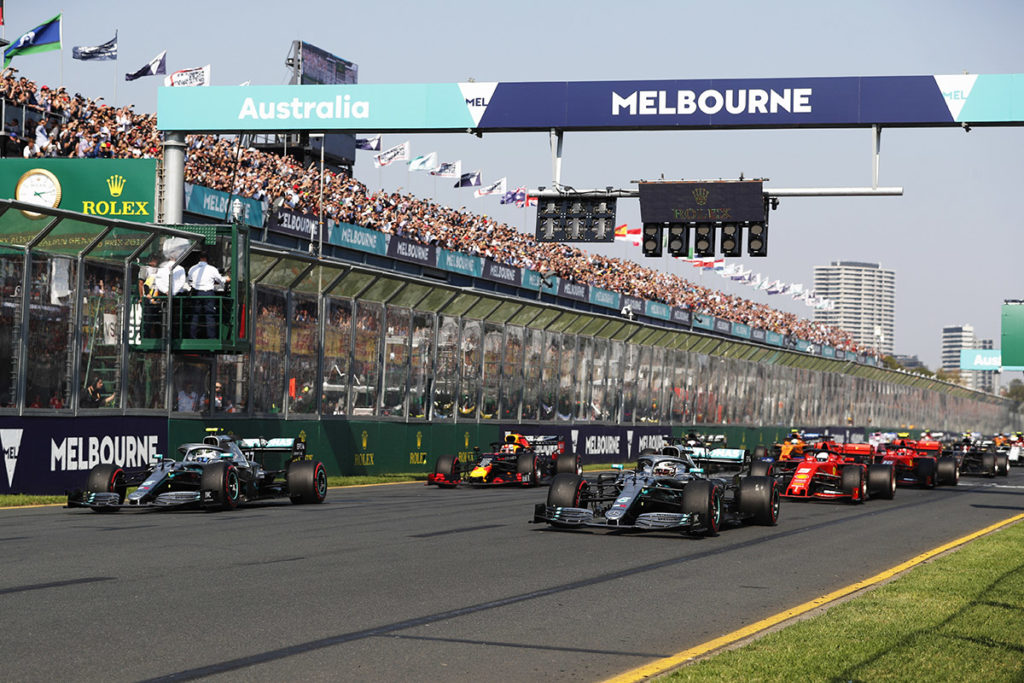Wird der Australien Grand Prix wieder abgesagt? Credit: LAT/Mercedes