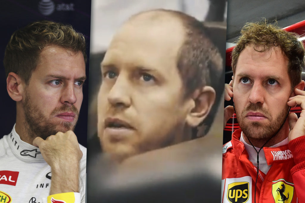 Sebastian Vettel im Wandel der Jahre