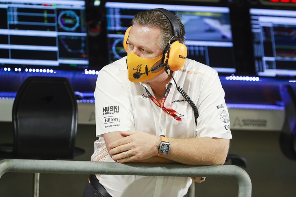 Zak Brown, CEO, McLaren Racing
