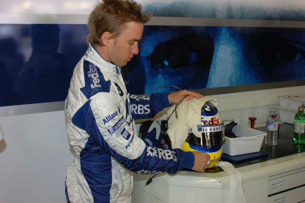 Nick Heidfeld 2005 Credit: BMW AG