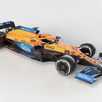 Der neue McLaren MCL35M Credit: McLaren
