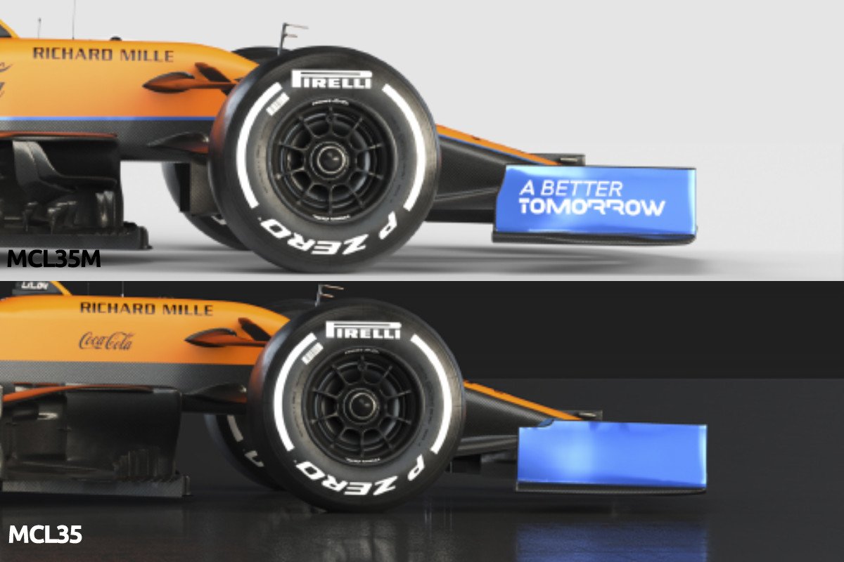 McLaren MCL35 und MCL35M im Vergleich