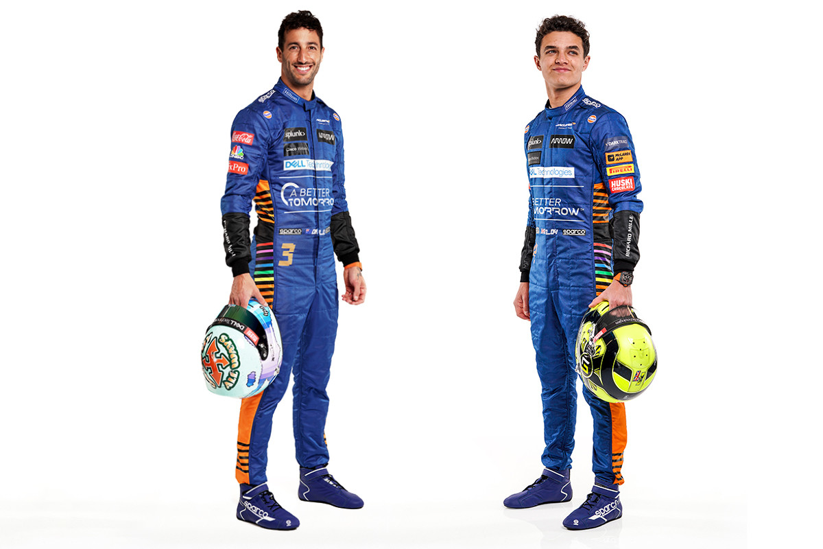 Daniel Ricciardo und Lando Norris Credit: McLaren