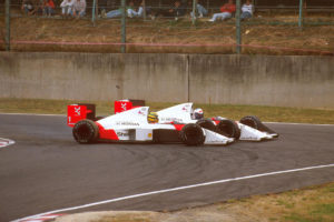 Der legendäre McLaren-Stallkrieg zwischen Ayrton Senna und Alain Prost Credit: McLaren/Twitter