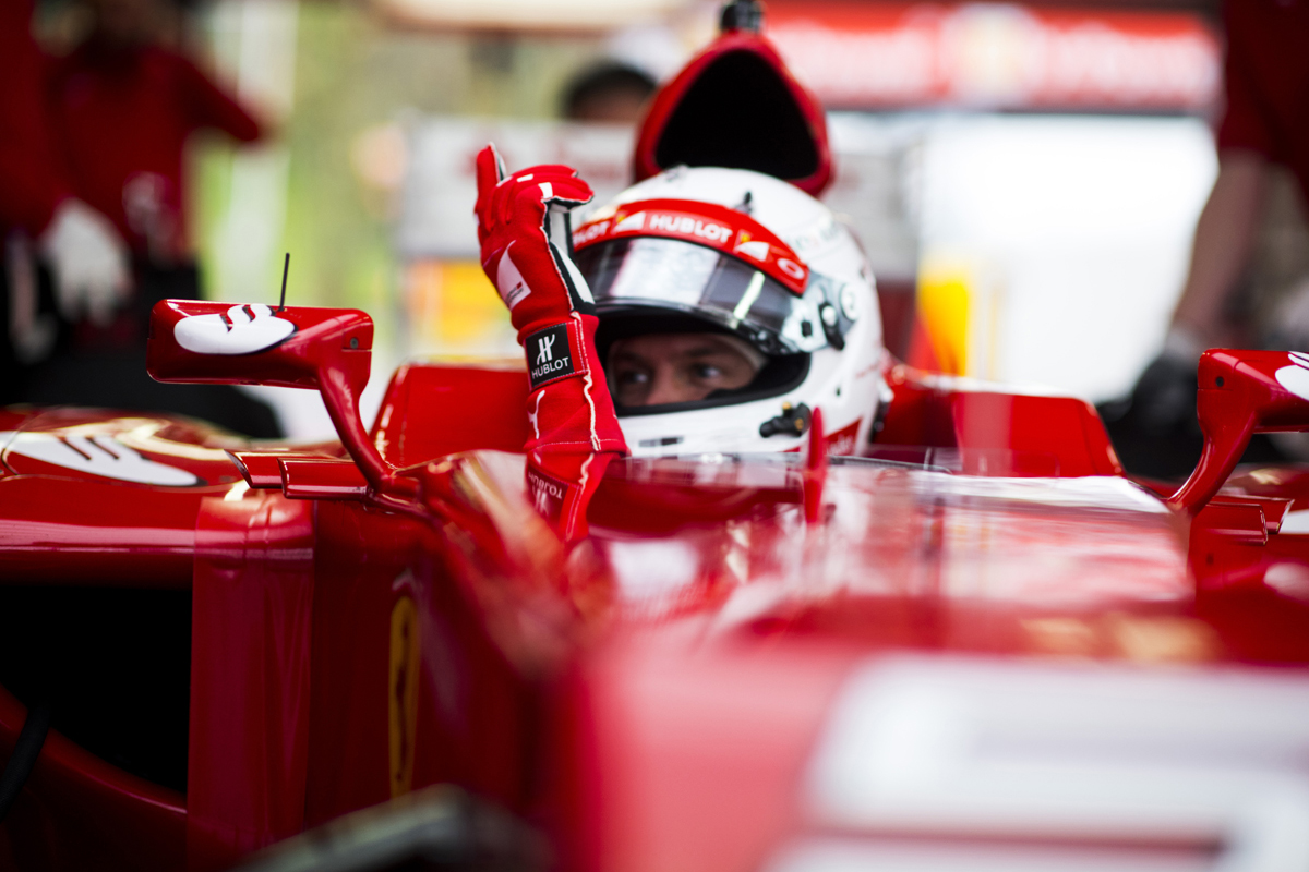 Vettel wechselt 2015 zur Scuderia Ferrari Credit: Ferrari