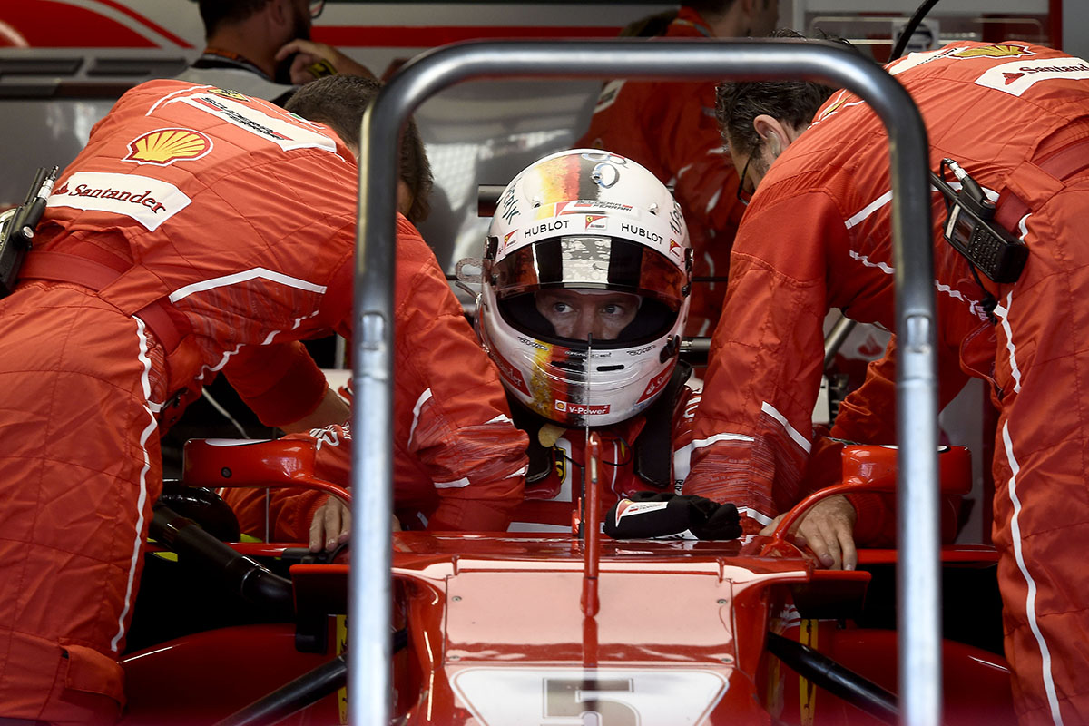 Vettel 2017 Motorschaden in Japan Credit: Ferrari