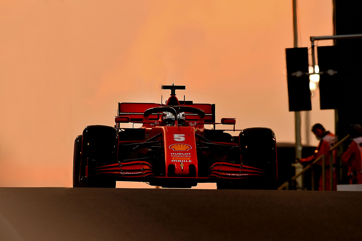 2020 geht die Zeit bei Ferrari für Sebastian Vettel zu ende. Credit: Ferrari