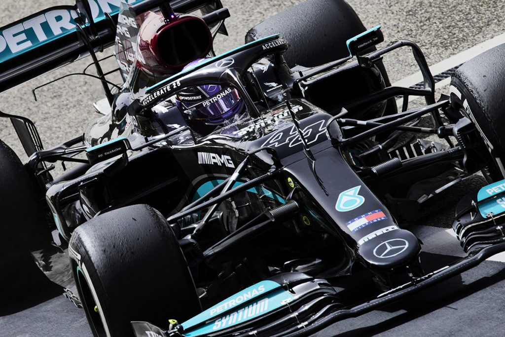 Lewis Hamilton Credit: S. Etherington/Mercedes