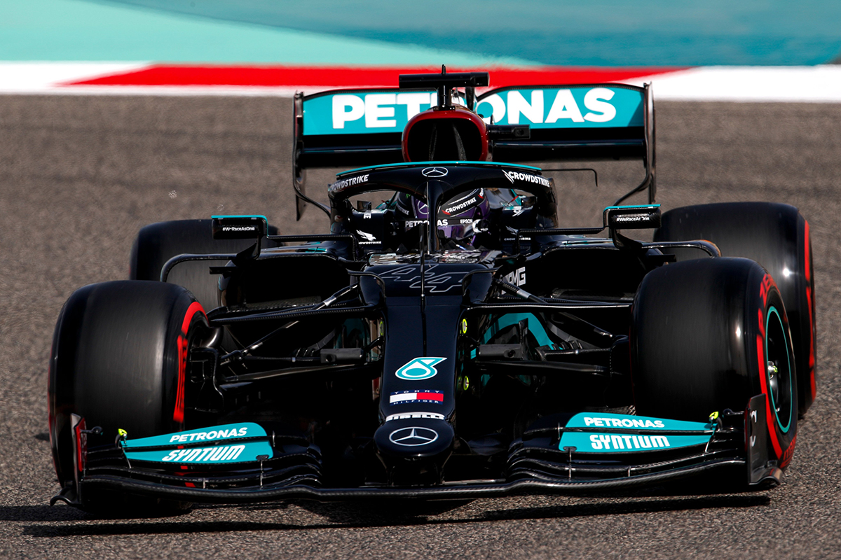 Formel 1 Mercedes Bahrain GP FP1 Lewis Hamilton 2021
