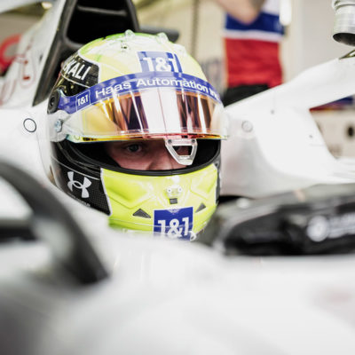 Formel 1 Mick Schumacher Bahrain 2021 Cockpit