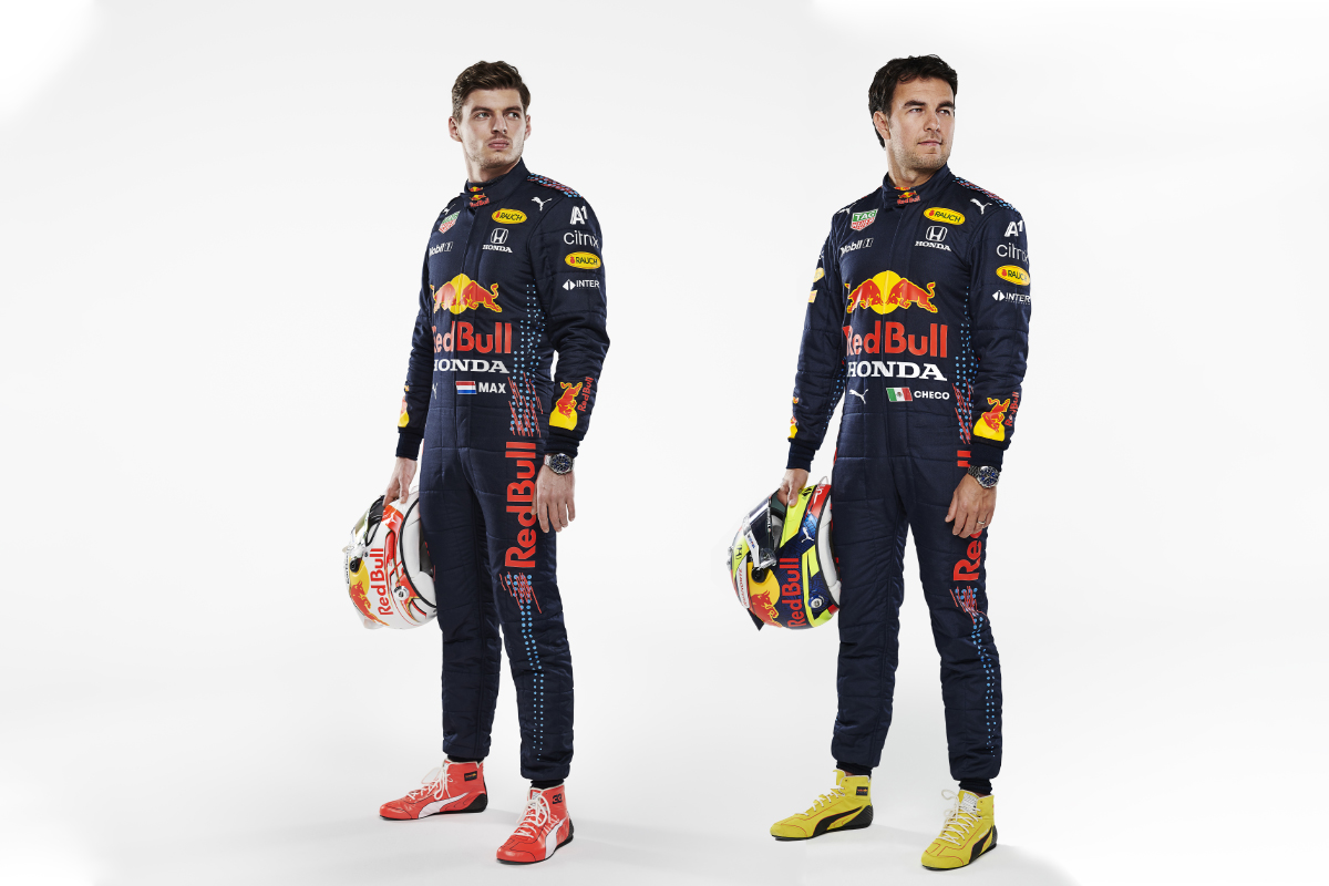 Max Verstappen und Sergio Perez Credit: Red Bull Content Pool