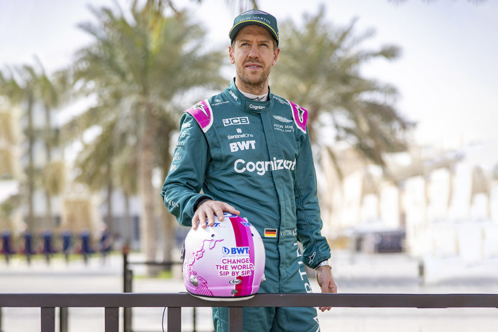Sebastian Vettel Credit: Aston Martin