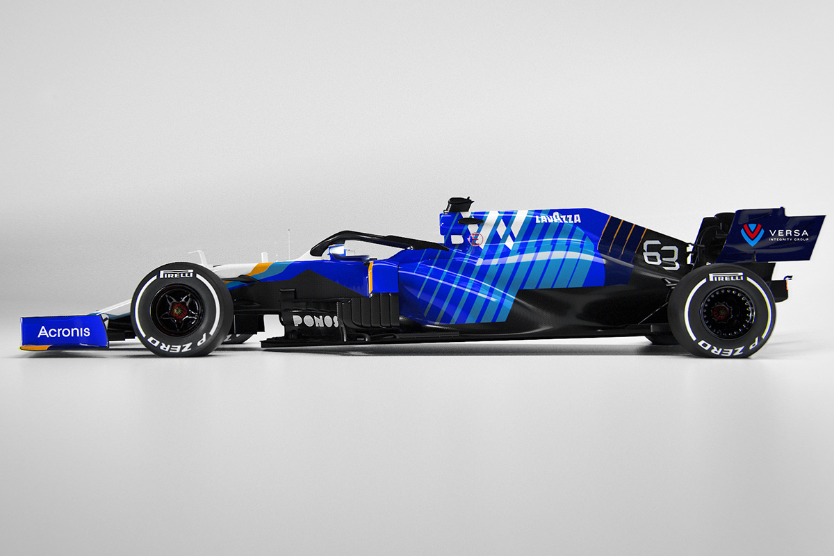 Der neue Williams Racing FW43B Credit: Williams