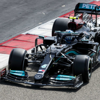 Valtteri Bottas, Mercedes, Bahrain-Test. Credit: Mercedes