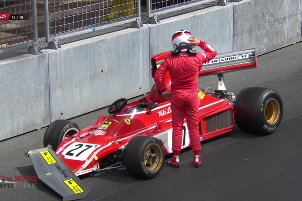 Formel 1 Alesi Lauda Ferrari Monaco Crash 2021