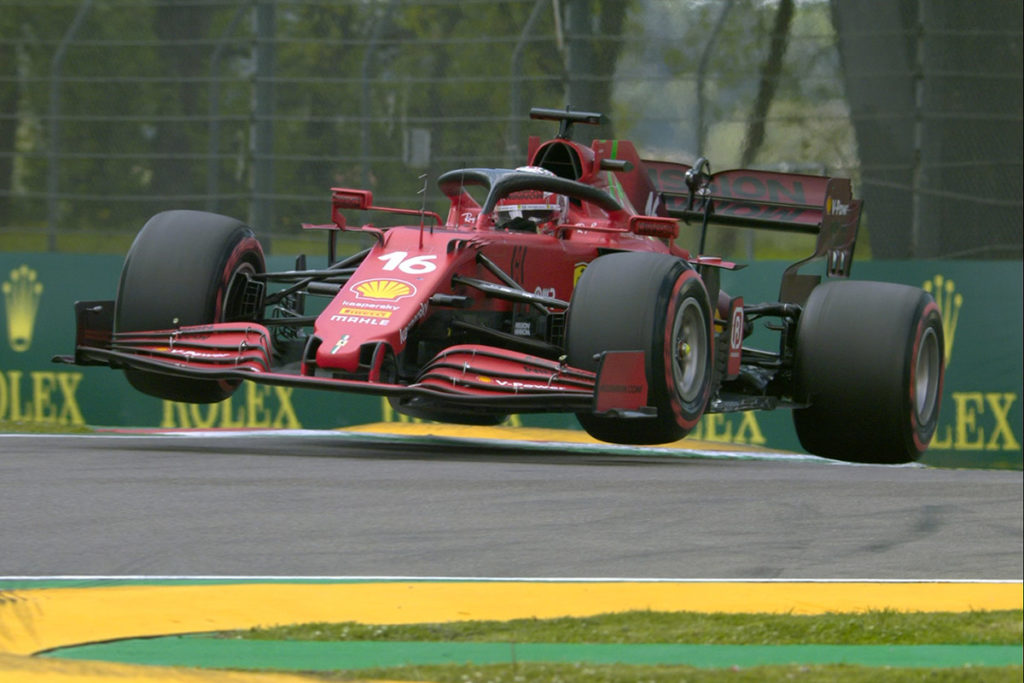 Formel 1 Charles Leclerc Ferrari Imola GP 2021