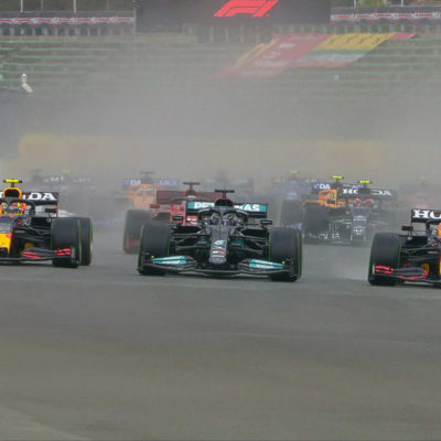 Formel 1 Imola GP Perez Hamilton Verstappen 2021 Start