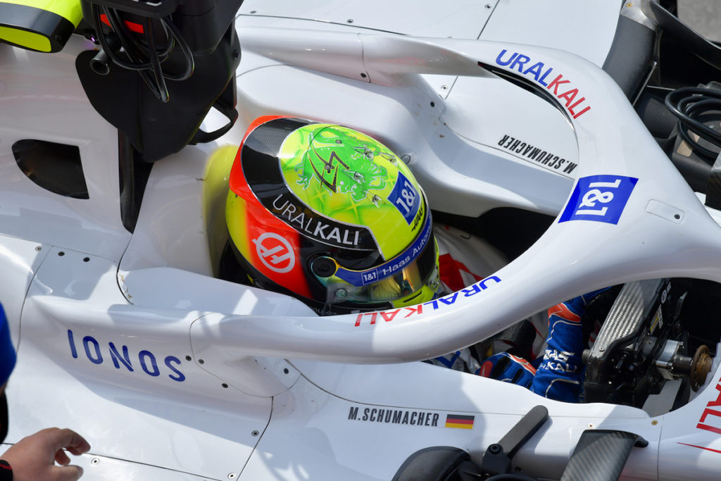 Formel 1 Mick Schumacher Haas Imola FP3 2021 01