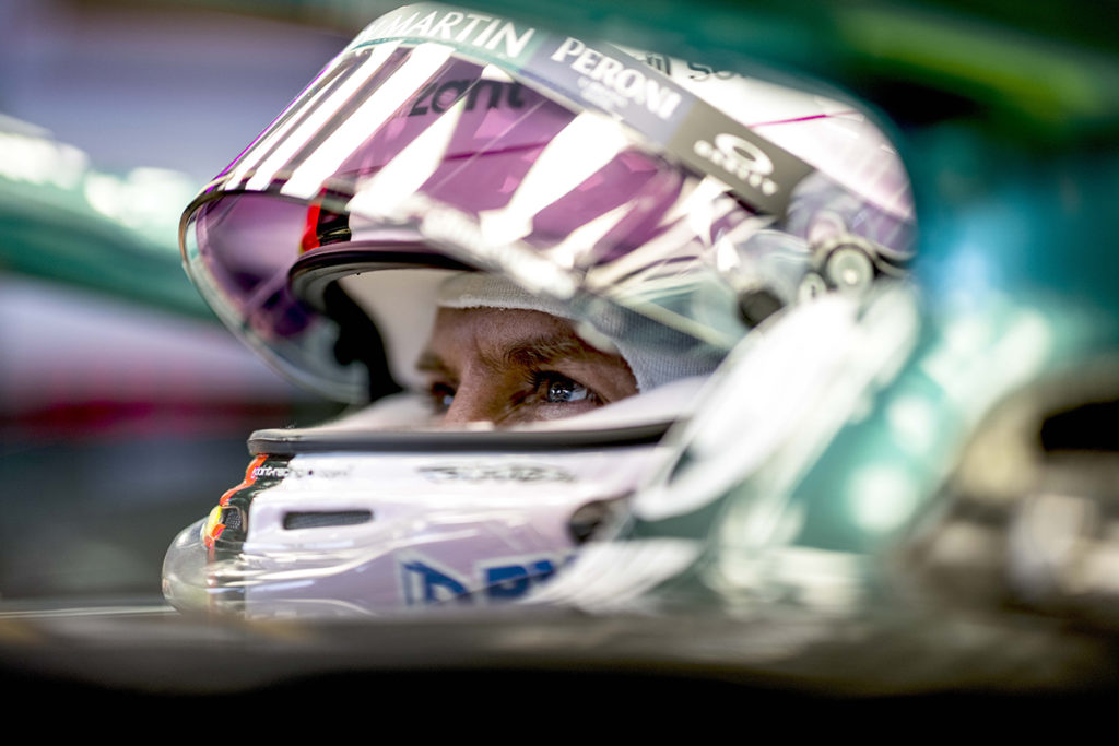Formel 1 Sebastian Vettel Aston Martin Imola GP 2021
