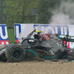 Formel 1 Valtteri Bottas Mercedes Imola GP Crash 2021