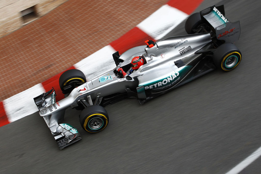 Formel 1 Michael Schumacher Mercedes Monaco 2012