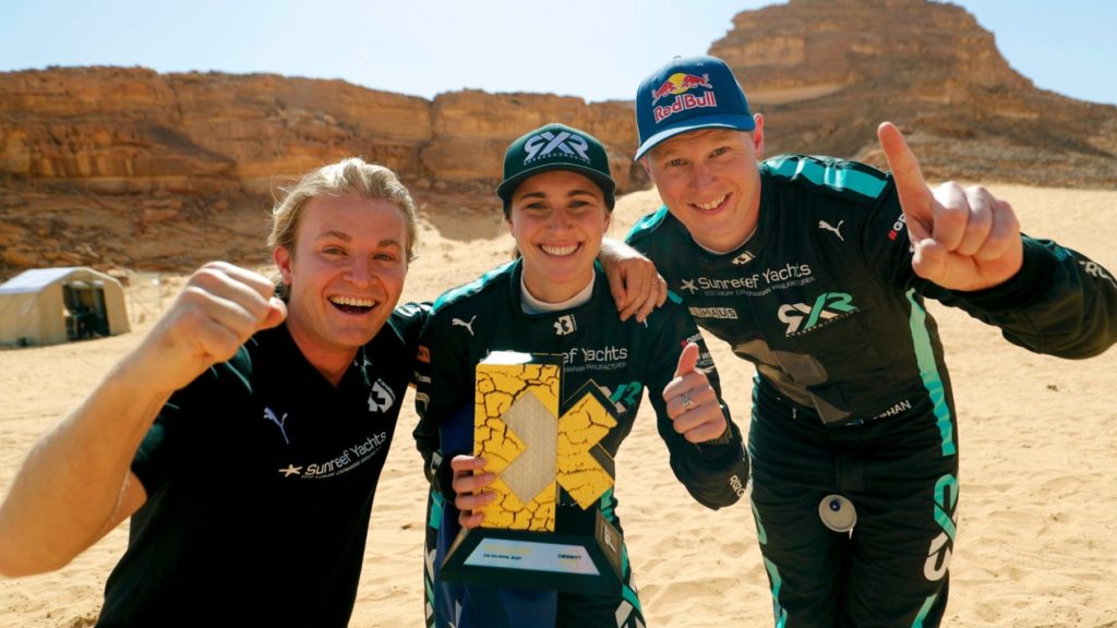 Nico Rosberg Extreme E Johan Kristoffersson Molly Taylor Desert