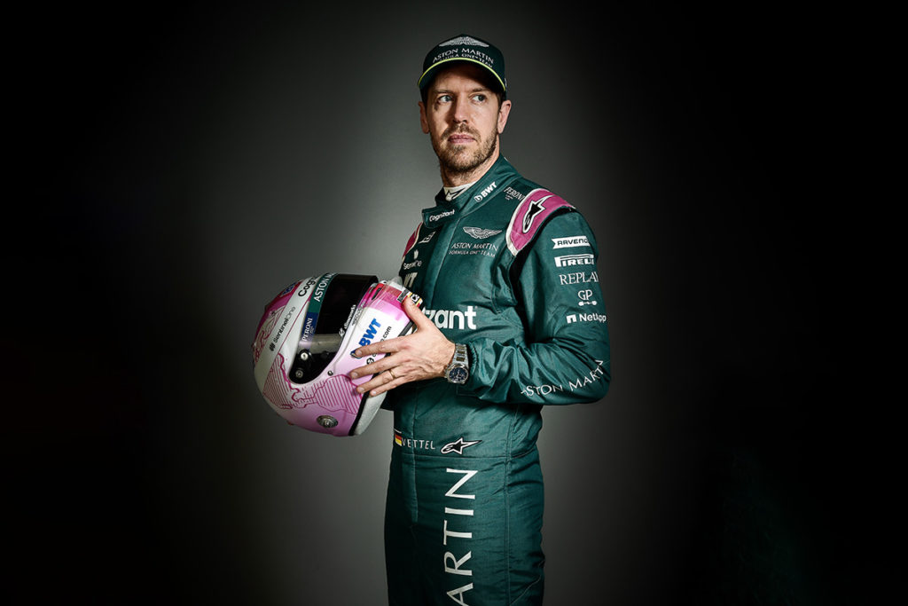 Formel 1 Sebastian Vettel Aston Martin Portrait 2021