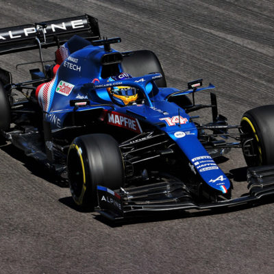 Formel 1 Fernando Alonso Alpine Portugal GP 2021