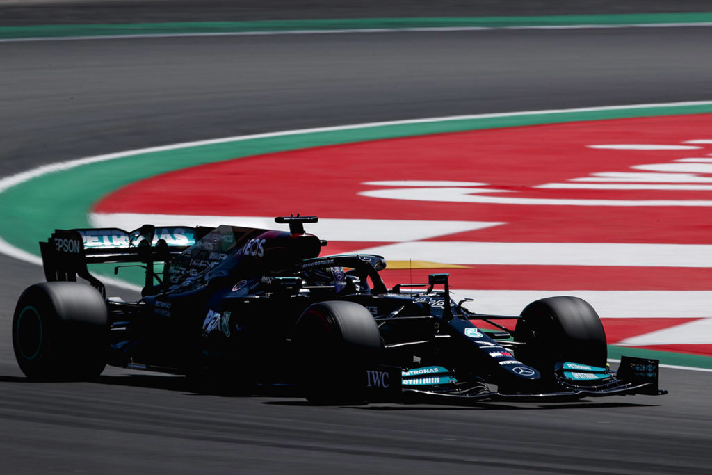Formel 1 Hamilton Mercedes Spanien GP 2021